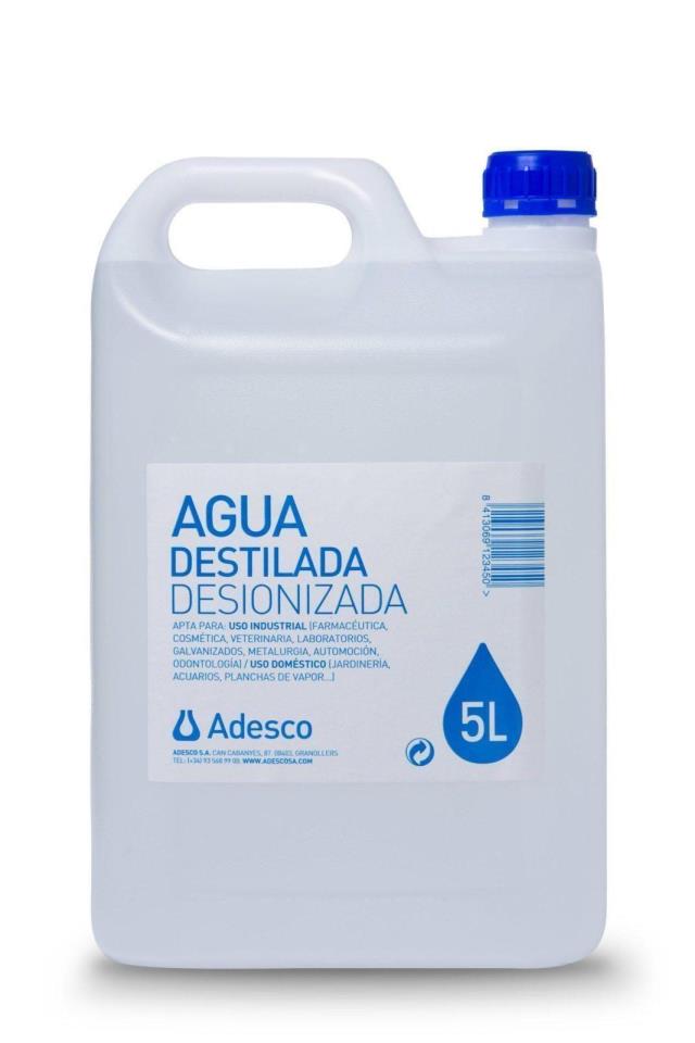 AGUA DESIONIZADA 5L