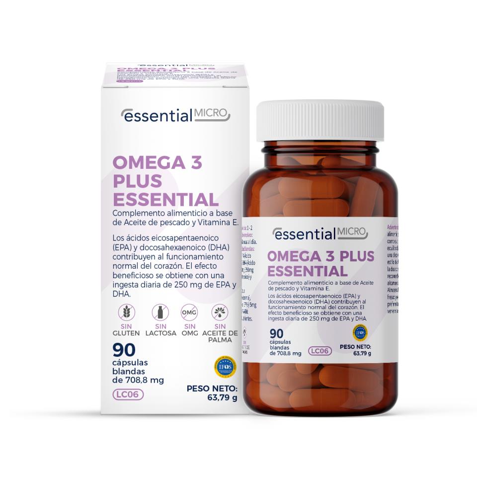 OMEGA 3 PLUS ESSENTIAL  90 perlas blandas 