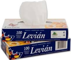 TISSUE FACIAL LEVIAN 2 CAPAS C/100